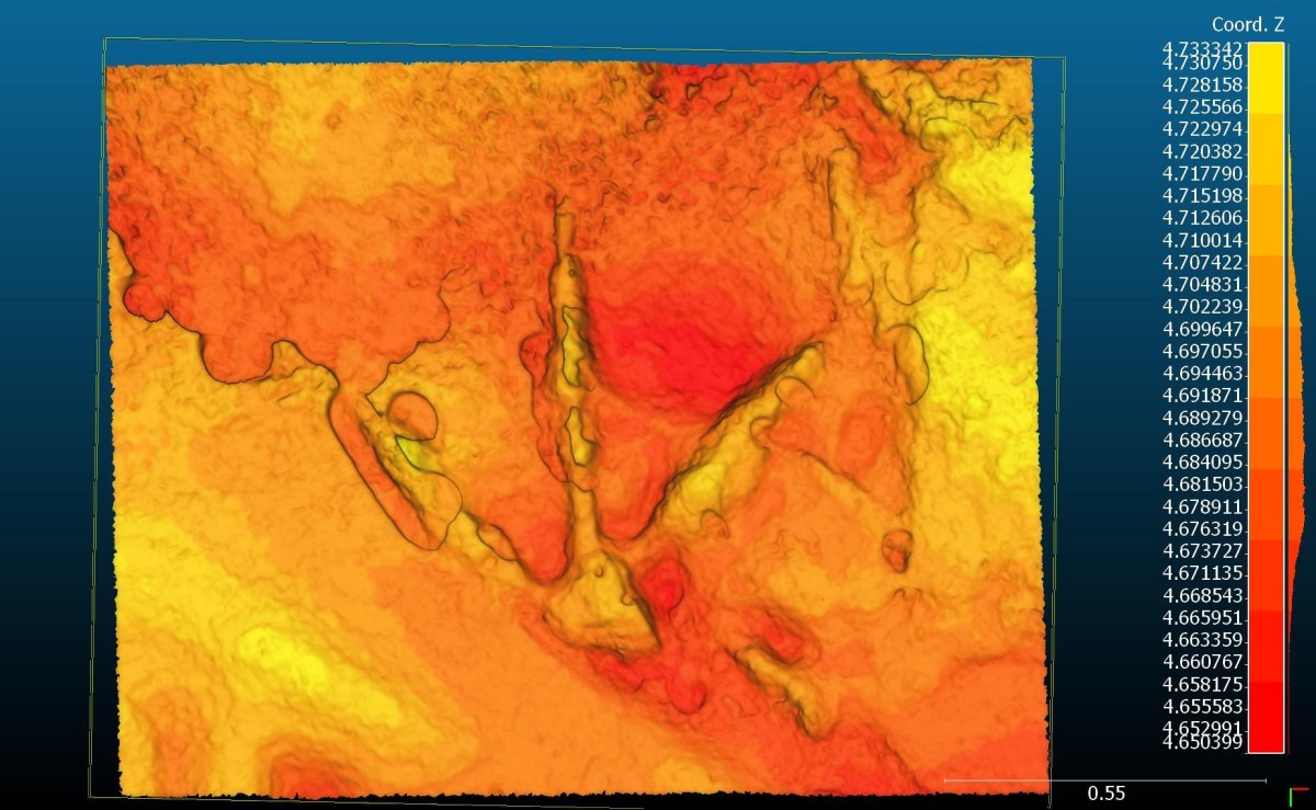 How to generate a height map with CloudCompare – Prof. Peter L. Falkingham