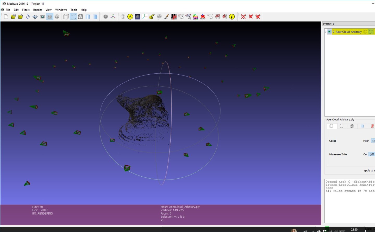 Micmac Ign Photogrammetry Testing 10: MicMac – Prof. Peter L. Falkingham