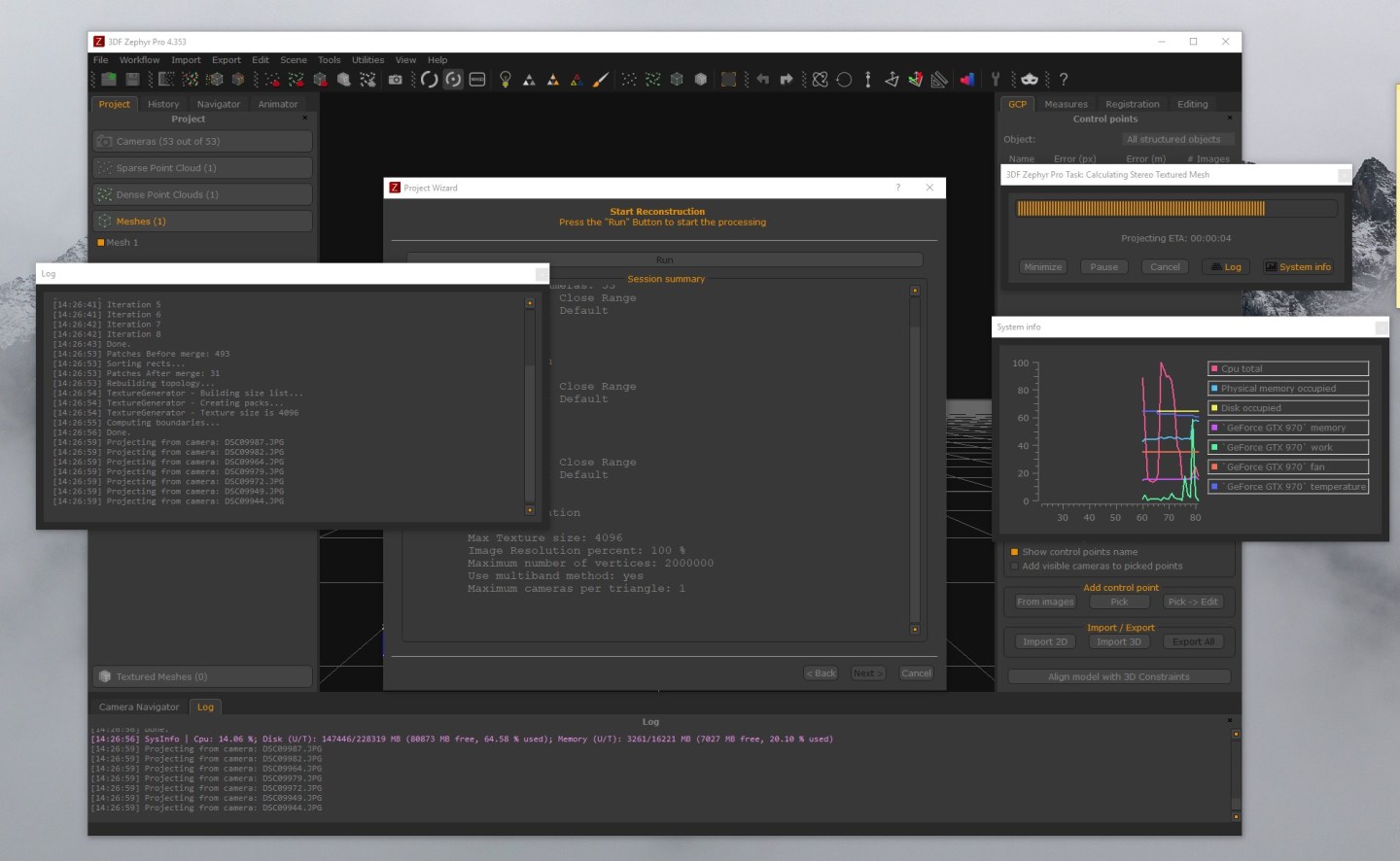 Photogrammetry Testing – 3DF Zephyr Pro [commercial software] – Prof ...
