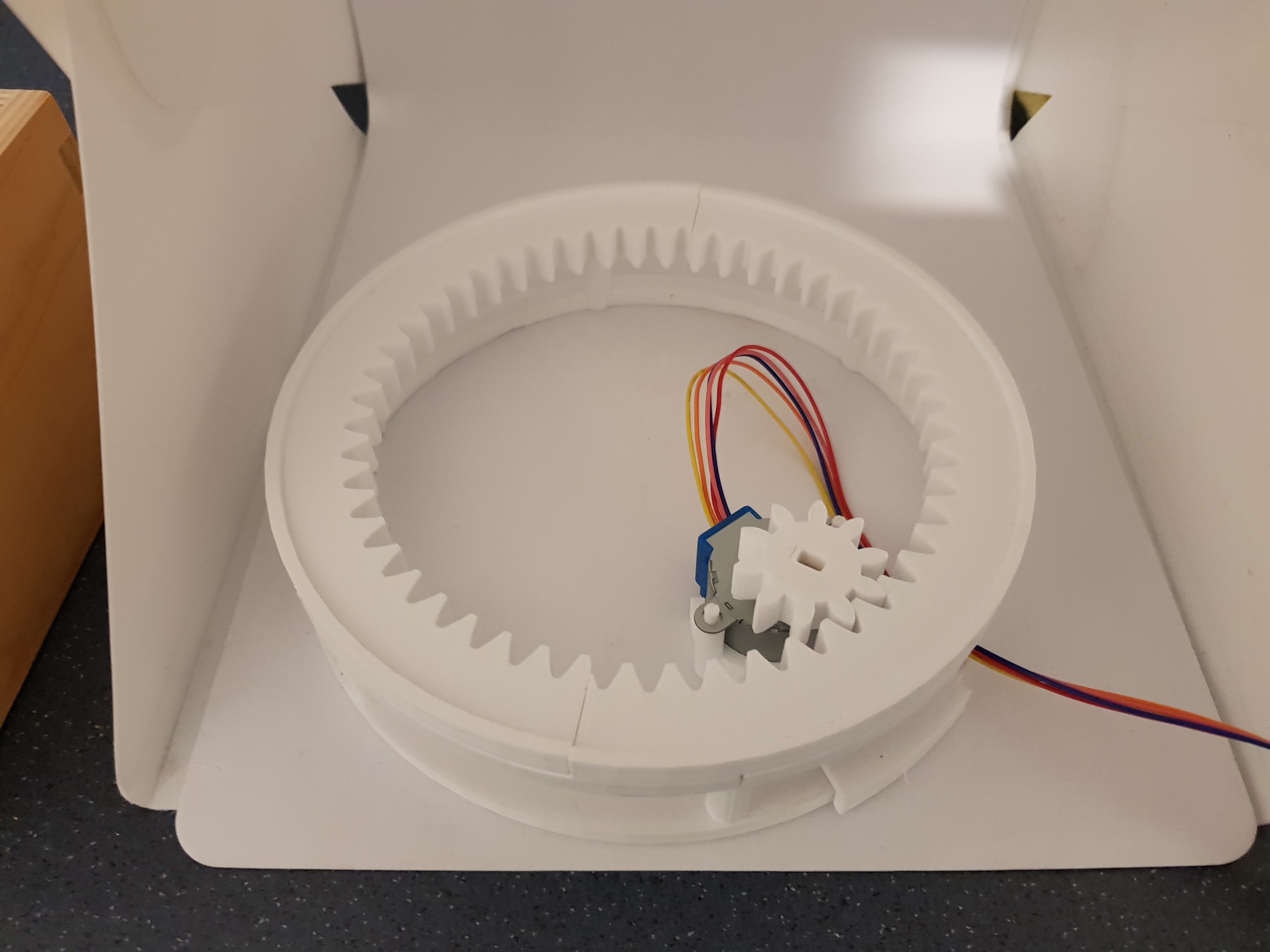 Completed 3D Printed Scanner Platform