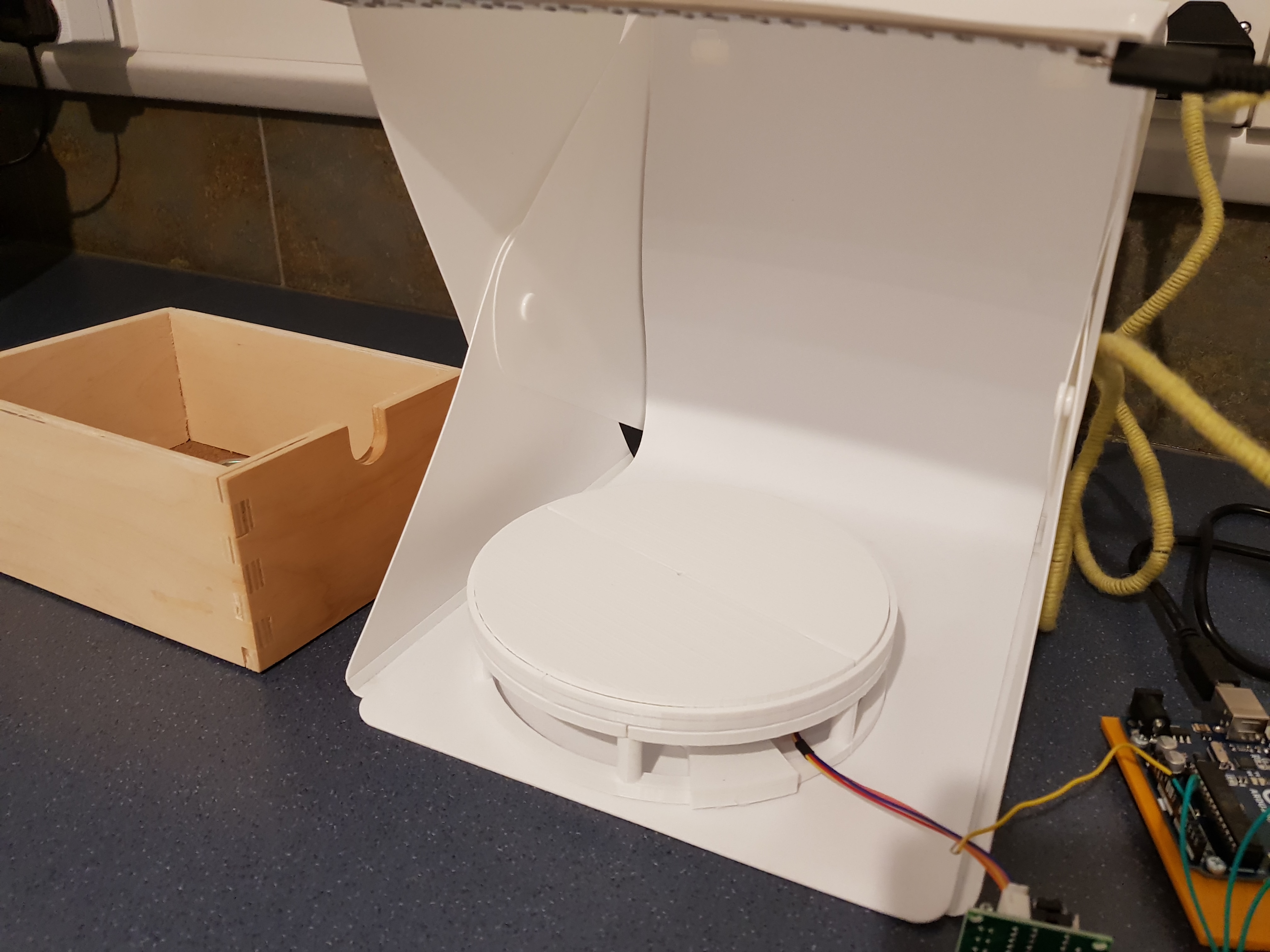 3D Printed Turntable Base Component