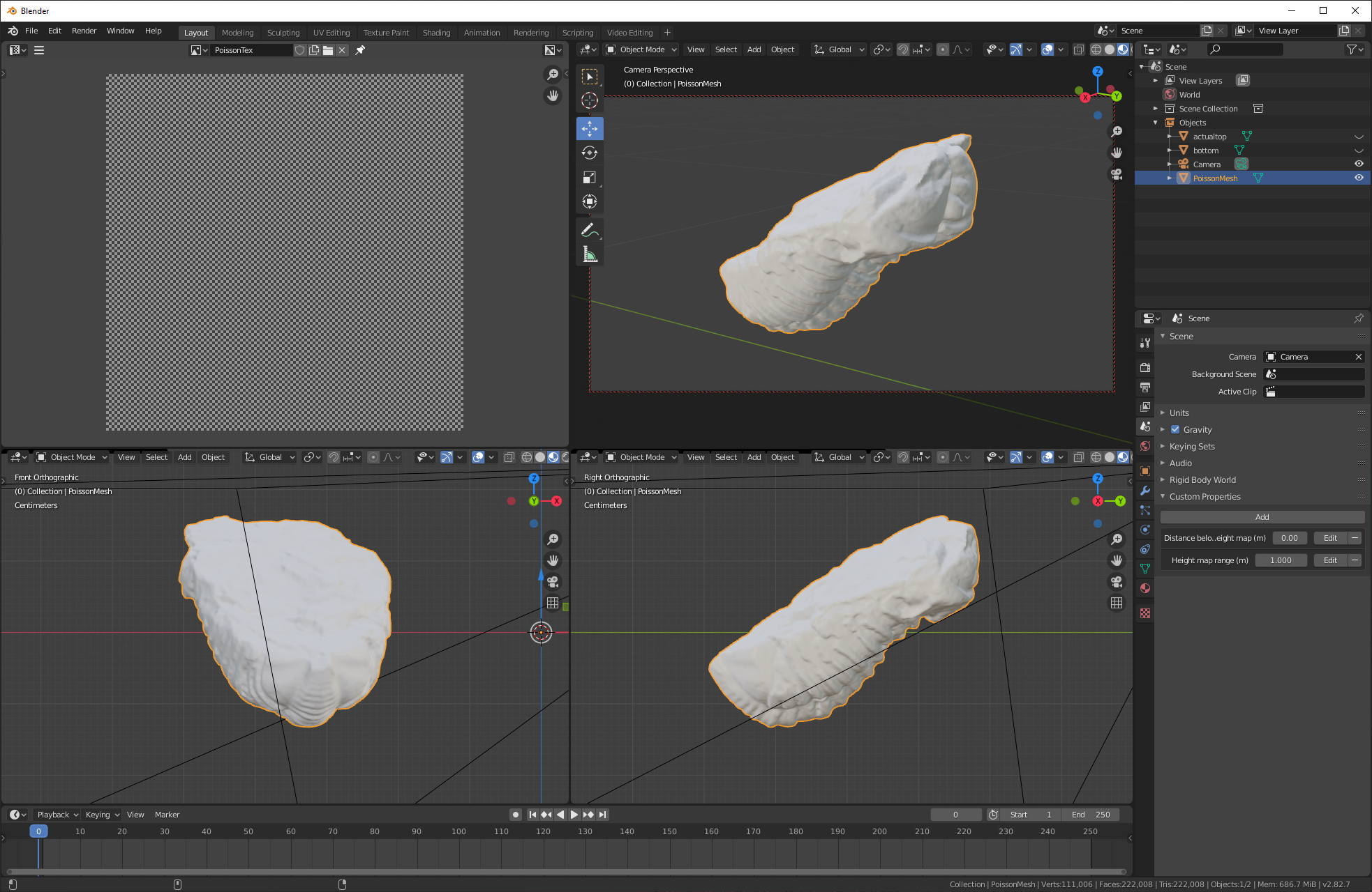 Transferring textures from two halves to a whole (using Blender) – Prof ...